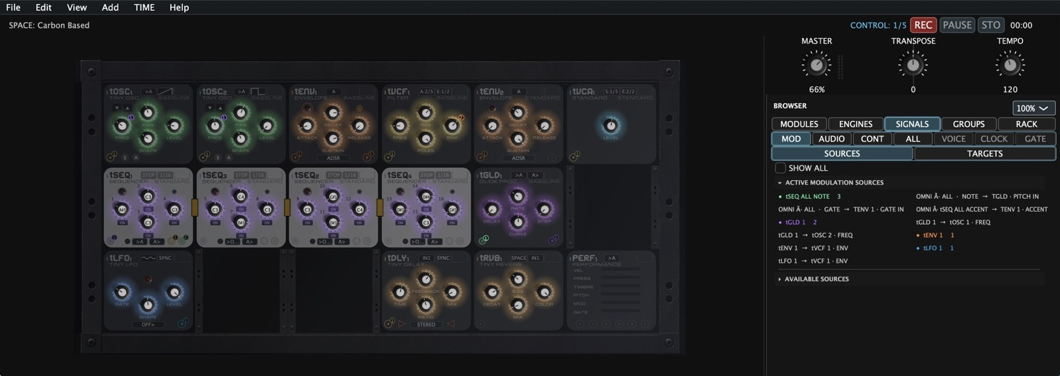 RFM Space application