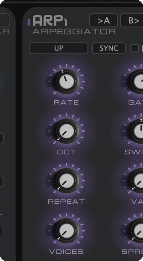 Actual RFM Space ARP module front — Night Light