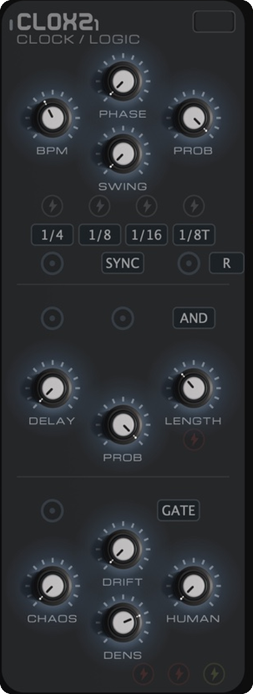 Actual RFM Space CLOXZ module front — Night Light