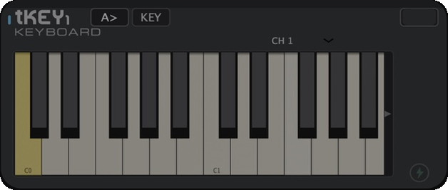Actual RFM Space KEY module front — Night Light