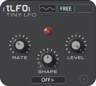 Actual RFM Space LFO module front