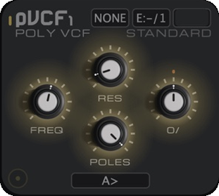 Actual RFM Space pVCF module front — Night Light