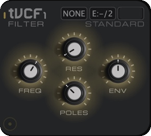 Actual RFM Space VCF module front — Night Light